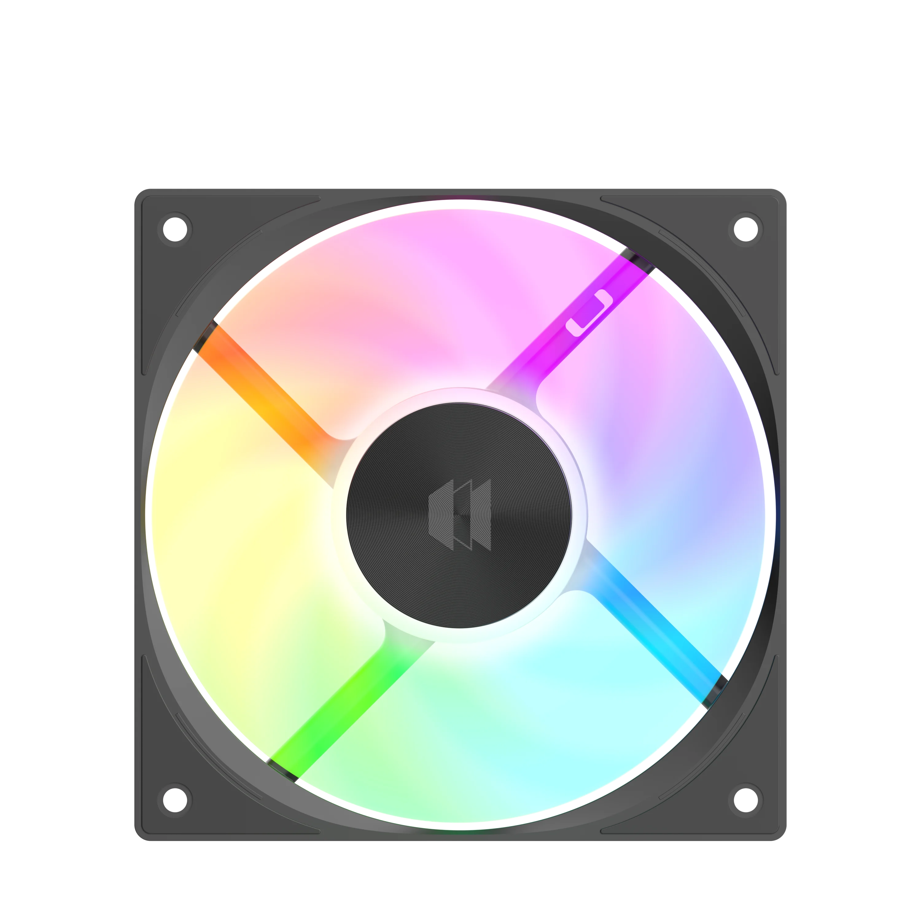 مروحة تبريد هيكل 12سم PWM/ARGB