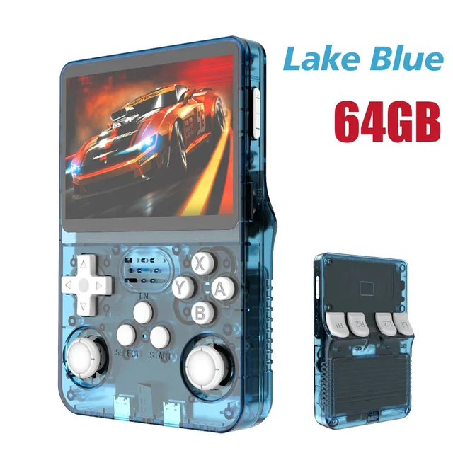 BOYHOM R36S Retro Handheld Console – 3.5" IPS, Up to 256GB 3