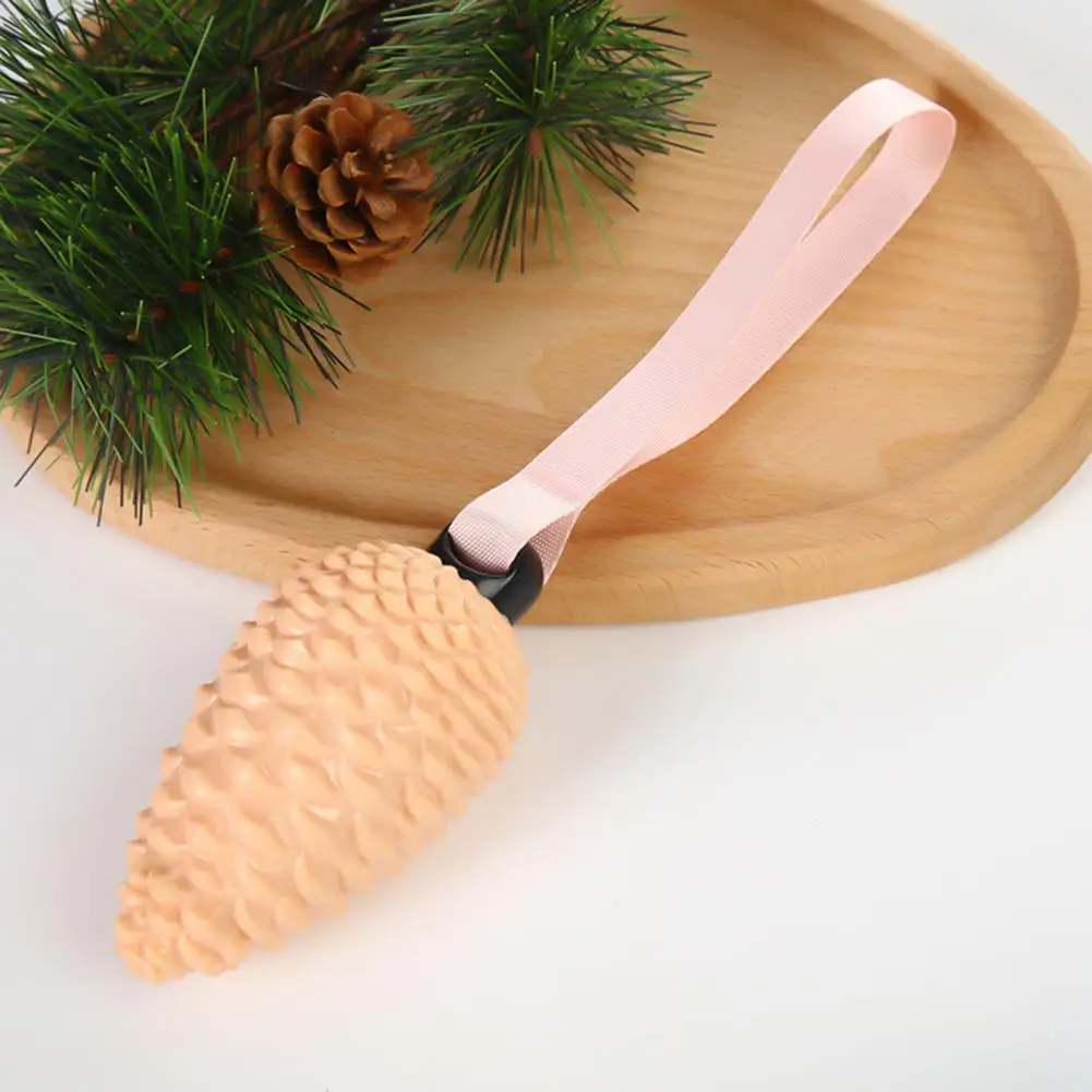 

Pet Teething Toy Durable Pine Cone Shape Dog Squeaky Chew Toy for Chewers Dog Toy for Training Suitable for Medium Breed Puppies