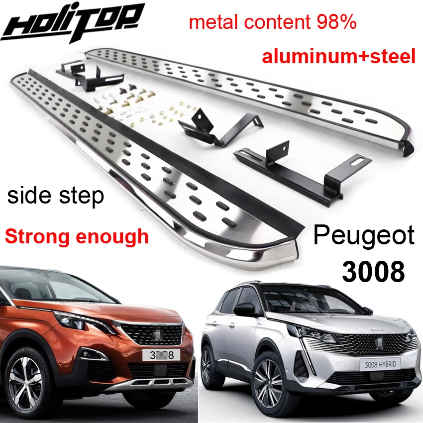 Hot Nerf Bar Foot Board Side Step For Peugeot New 3008 2017 2022 Most Popular Style Hot Sale In China As Very Stable Quality Nerf Bars Running Boards Aliexpress