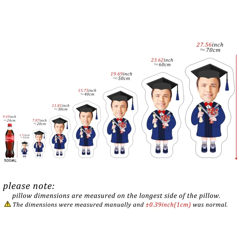 Kindergarten graduation gift,Custom Graduation Pillow, Grad Pillow, Graduation Gift, Gift for Graduate, Boy's Graduation gift 3