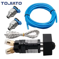 Dual - Color Hotend Extruder with Silicone Sock and Thermistor (24V Kit)