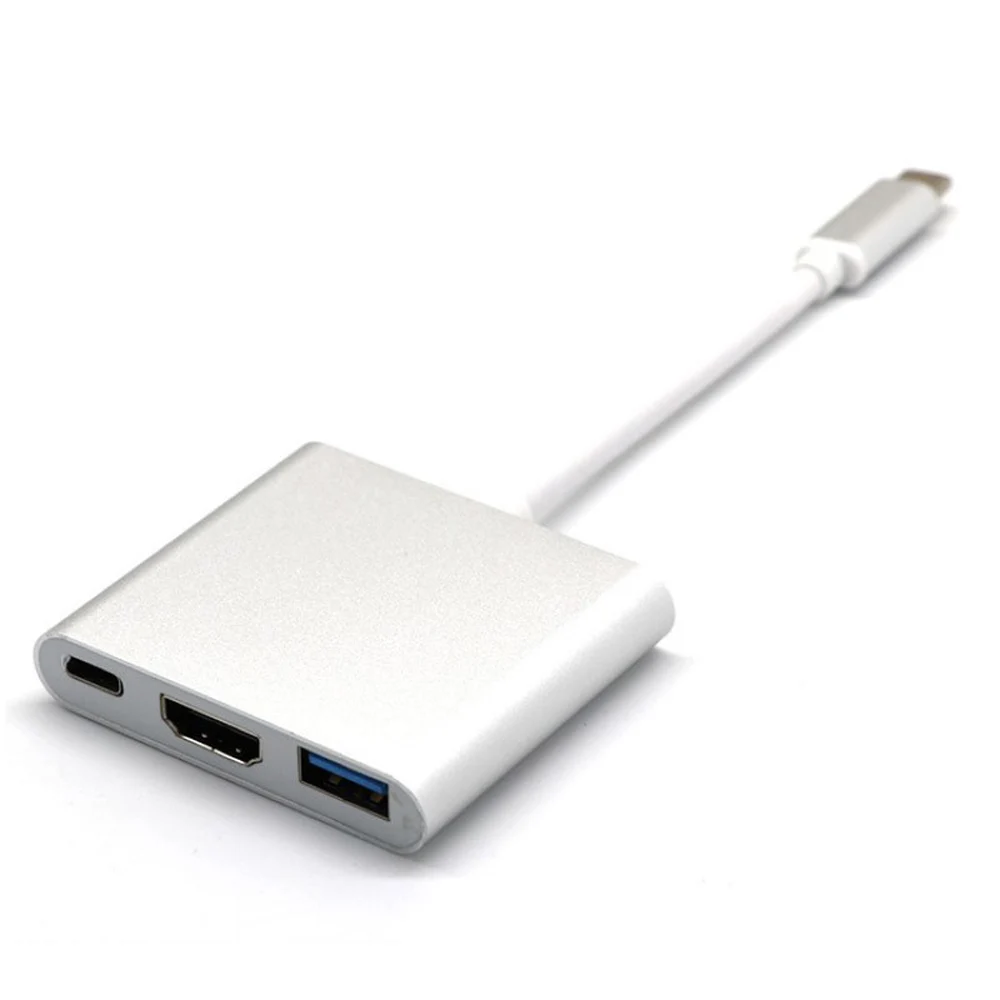 ǹ  ̺  ġ 4K 1080P ̺  USB C To HDMI 3 In 1 ȯ, Ʈ ȭ  C , 1 ǽ