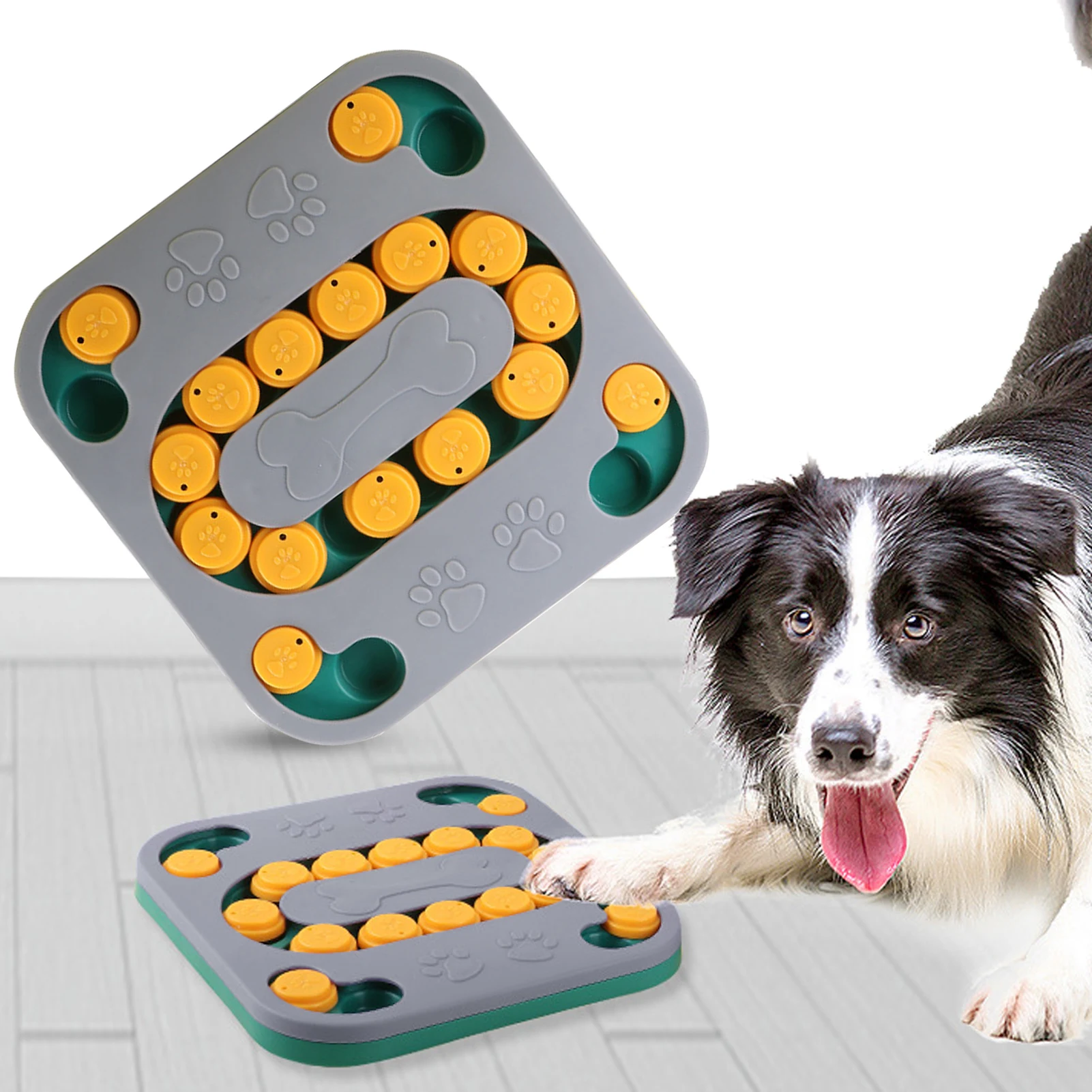 Interactive Dog Puzzle Toy Dog Puzzle Feeder Interactive Game Pet Toy