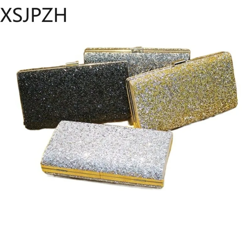 

2023 New Women's Korean Edition Embedding Dinner Bag Diamond Wallet Sparkling Fashion Cheongsam rhinestone Versatile Tideway