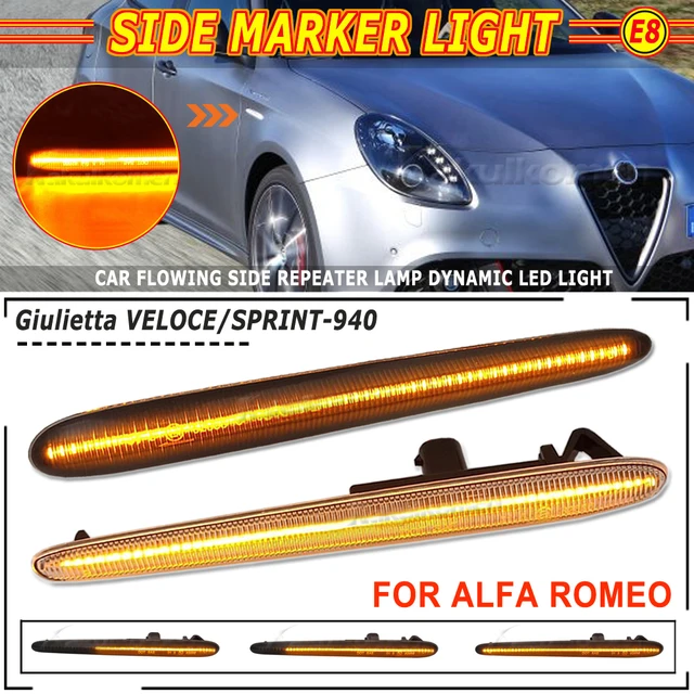 Kit Freccia LED Alfa Romeo Giulietta 2010-2020 - Luce Ambra Dinamica IP68 - Foto 9