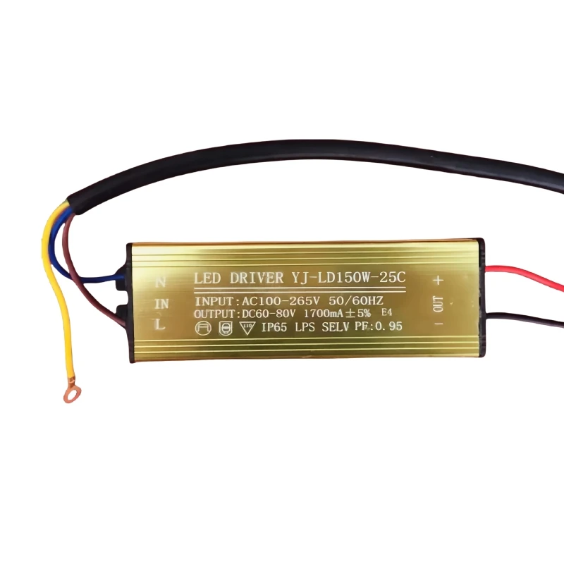 LED 드라이버 50W100W150W 200W 어댑터 변압기 AC85V-265V  DC60-80V 정전류 600/1200/1700ma 방수 전원 공급 장치
