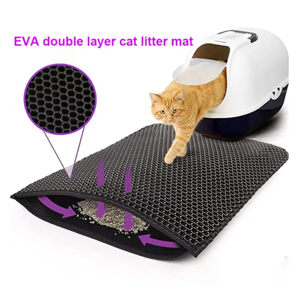 Cat Litter Pad Pet Toilet Pad Waterproof Double-layer Pet Toilet Pad Anti Slip Sand Cat Cleaning Pad Cleaning Pad EVA Pet Pad Cat Litter Pad Pet Toilet Pad Waterproof Double-layer Pet Toilet Pad Anti Slip Sand Cat Cleaning Pad Cleaning Pad EVA Pet Pad
