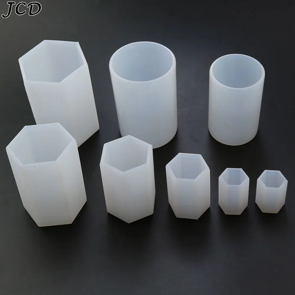 Silicone Mold Silicone Candle Mold Aromatherapy Candle Mold Silicone Candle Molds Candle Mold Beeswax Mold Cylindrical Candle Mold JCD Silicone Candle Molds For Making Aromatherapy Candles DIY Casting Epoxy Mold