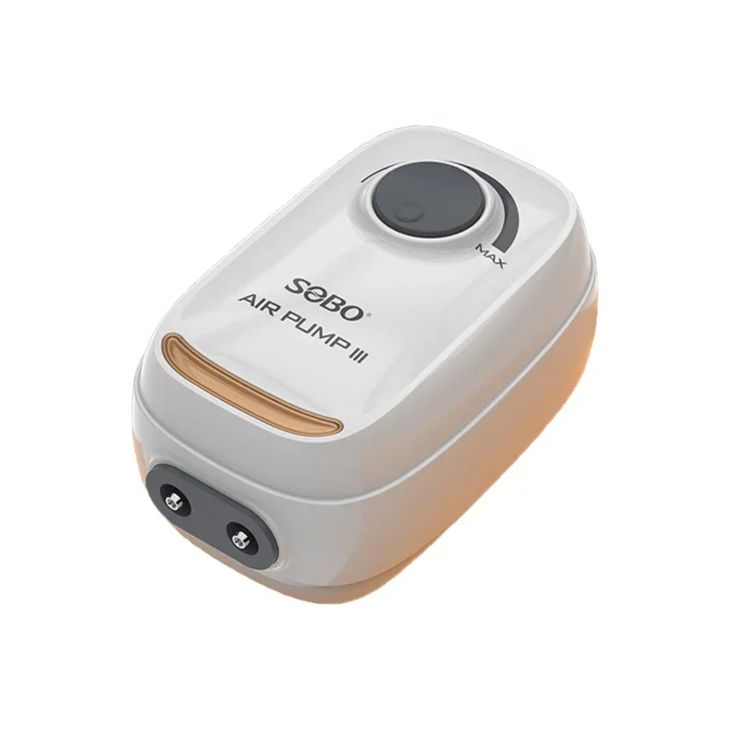 Fish Tank Oxygen Pump Aquarium Air Pump SOBO High Power3W 6W Mute Oxygen Pump Fish Tank Oxygenation Pump Household Oxygenator Small EU 110V-240V