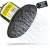 High Pressure Filtered Shower Head - Advanced Filtration for Hair, Skin & Nails - Reduces Itchiness, Blemishes, Dryness Black 1