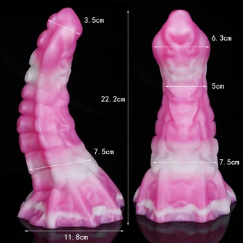 Colorful Octopus Tentacle Dildo Artificial Monster Dildo Adult Toys for Anal Sex Toys for Women Suction Cup Animal Dildo 4