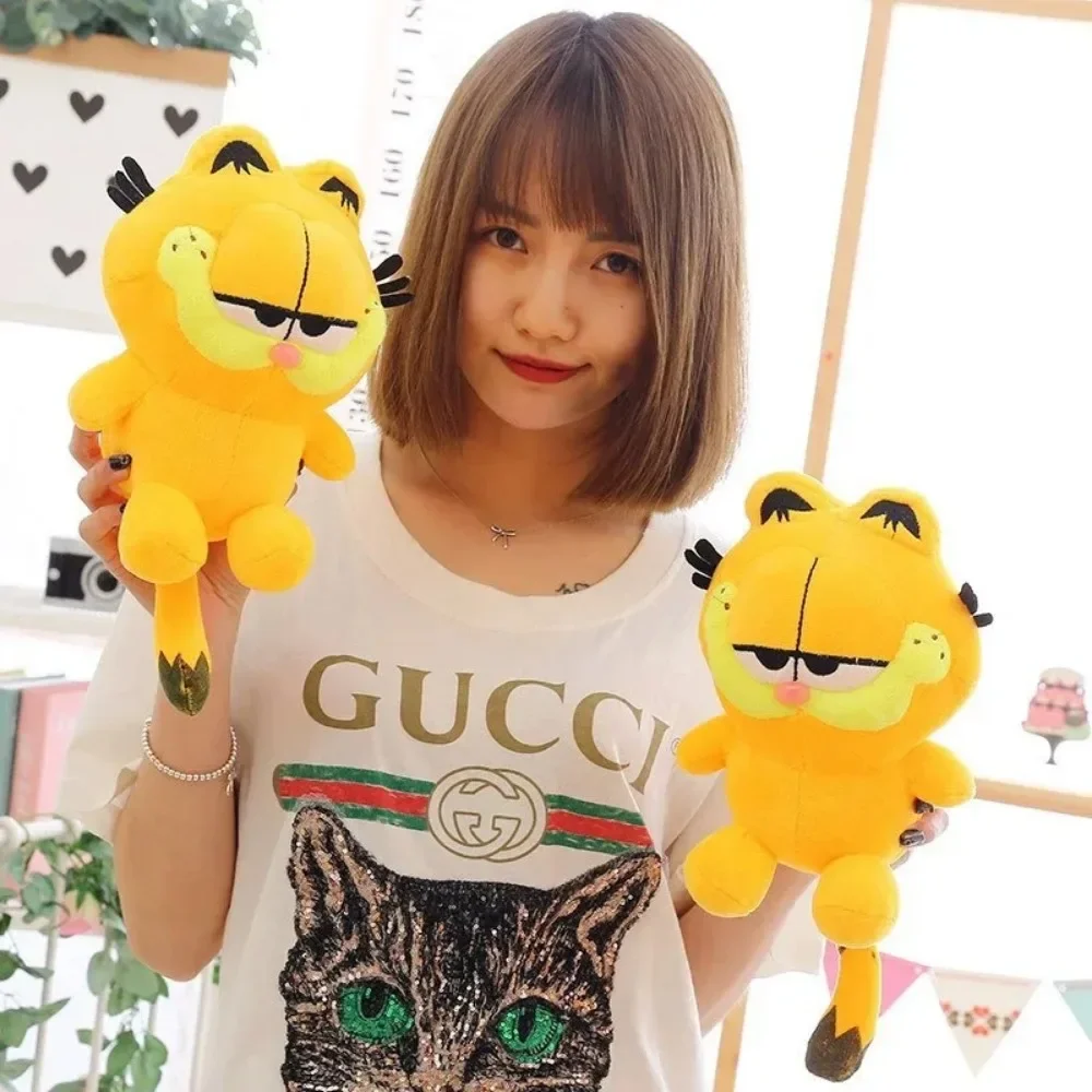 25cm Classic Cartoon Garfield Plush Toy Cute Plush Doll Cushion Pillow Kawaii Stuffed Animals Christmas Birthday Gifts 2