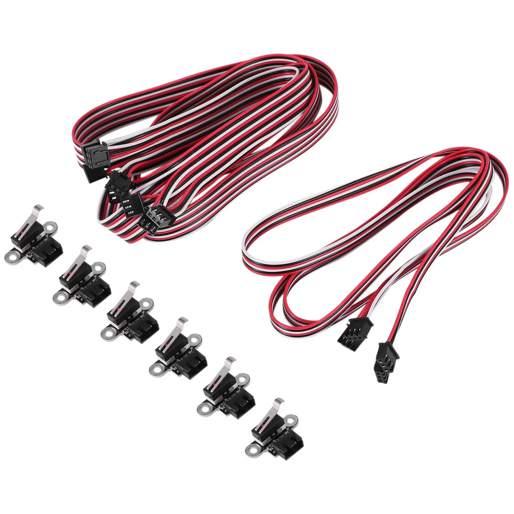 

6PCS Mini Limit Switches with 1M 3 Pin Cable for 3018-PROVer/3018-MX3/3018-PROVer Mach3