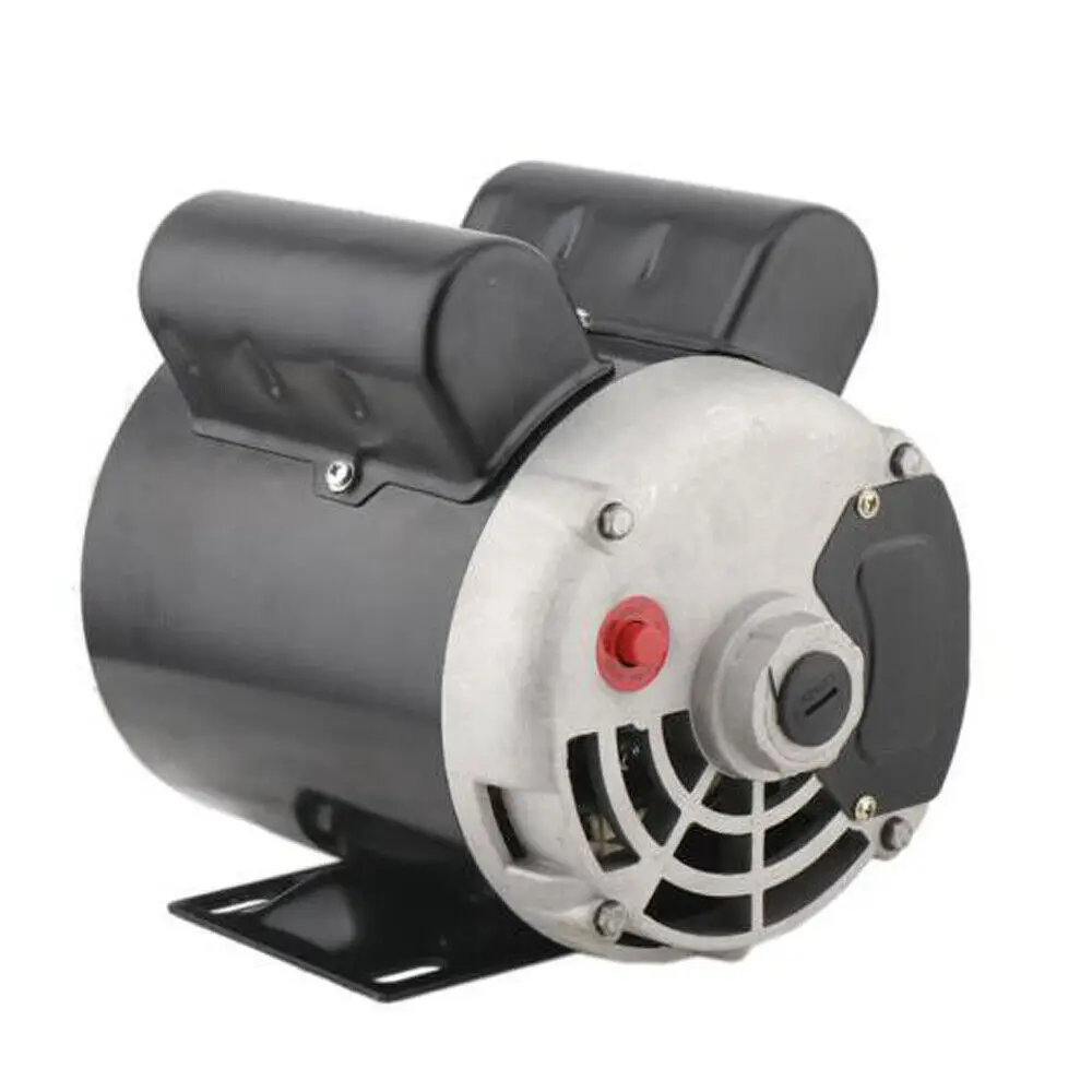 2HP 60Hz 3450 RPM Air Compressor Electric Motor  56 Frame Single Phase 5/8