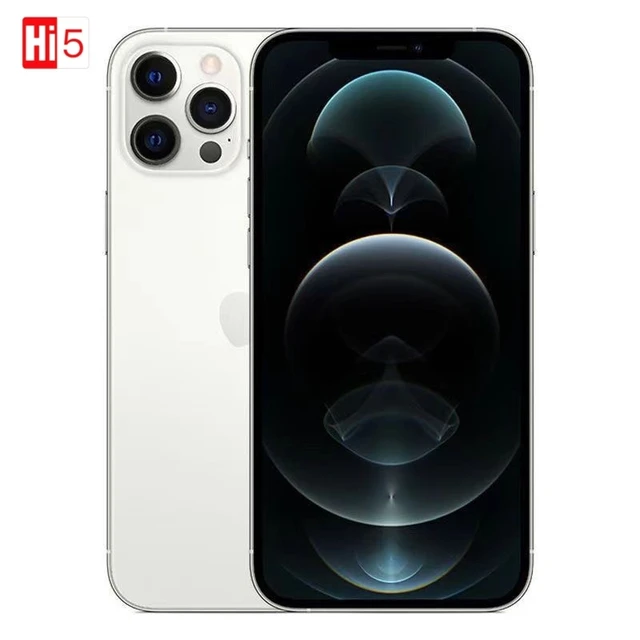 Original Apple iPhone 12Pro 12pro 5G Face ID 6.1" NFC A14 Bionic IOS 128GB RAM 256GB ROM Super Retina OLED Unlocked Phone