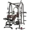 Cage Workout Machine Full Body Training Home Gym Equipment System with Leg Developer, Press Bar, PEC Deck 1