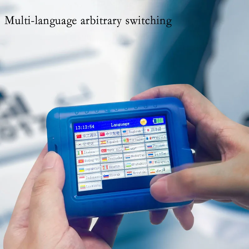 Nova Impressora Portátil Pequena Máquina de Codificação Mini Impressora a Jato de Tinta Logotipo de Impressão Multi-idioma Impressoras a Jato de Tinta de Secagem Rápida - Imagem 3