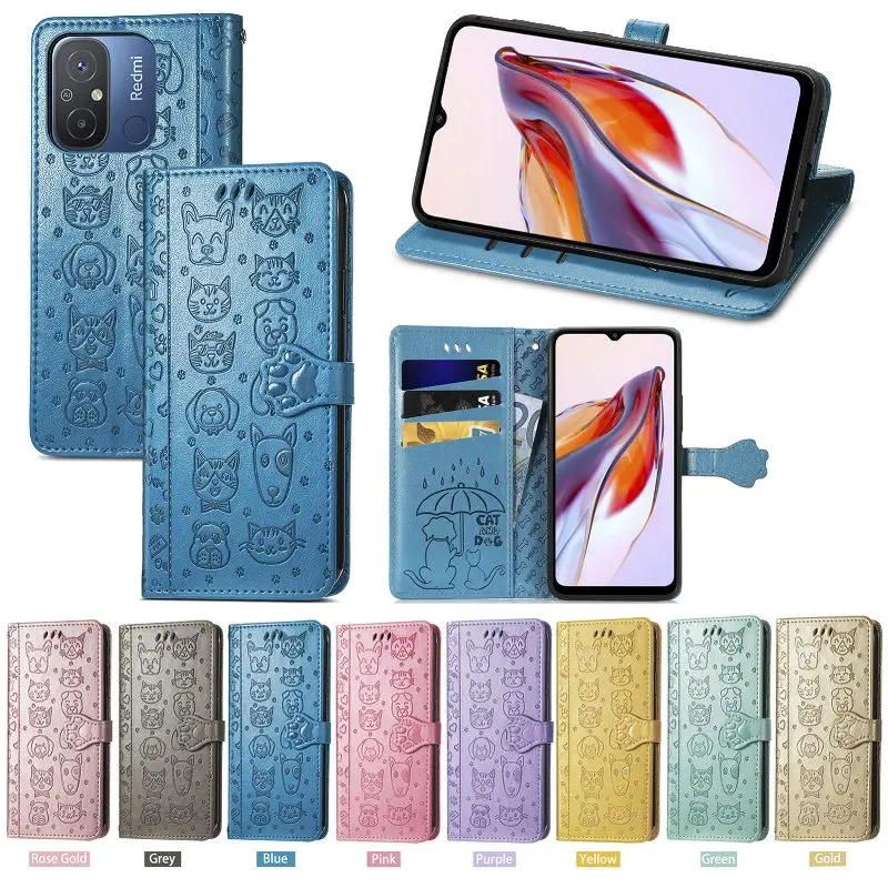 Custodia Per Telefono Flip Cover Per Zte Axon 40 Ultra 30S Libero 5G Iii Blade L220 V41 V40 V30 A72 A71 A53 A51 A31 A7S Cover Per Telefono Animali