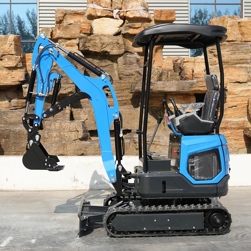 Maßgeschneiderter 1,8-Tonnen-Minibagger mit Wahlweise eines Hydraulikhammers und weiterer Anbaugeräte