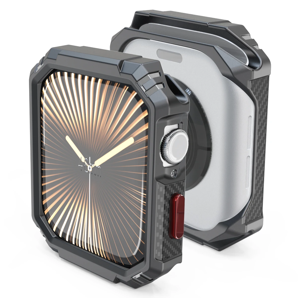 Sleek Carbon Fibre Protective Bumper Case