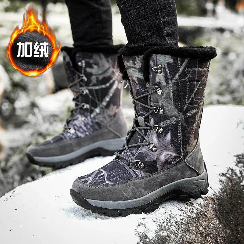 Men's Boots 2021 New Winter Shoes High 
