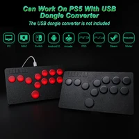 Flatbox Stickless Arcade Stick Controller For PC Pico Mini Style Hot SWAP Kailh Hitbox Fightstick For PS4/PS3/Switch - Image 3