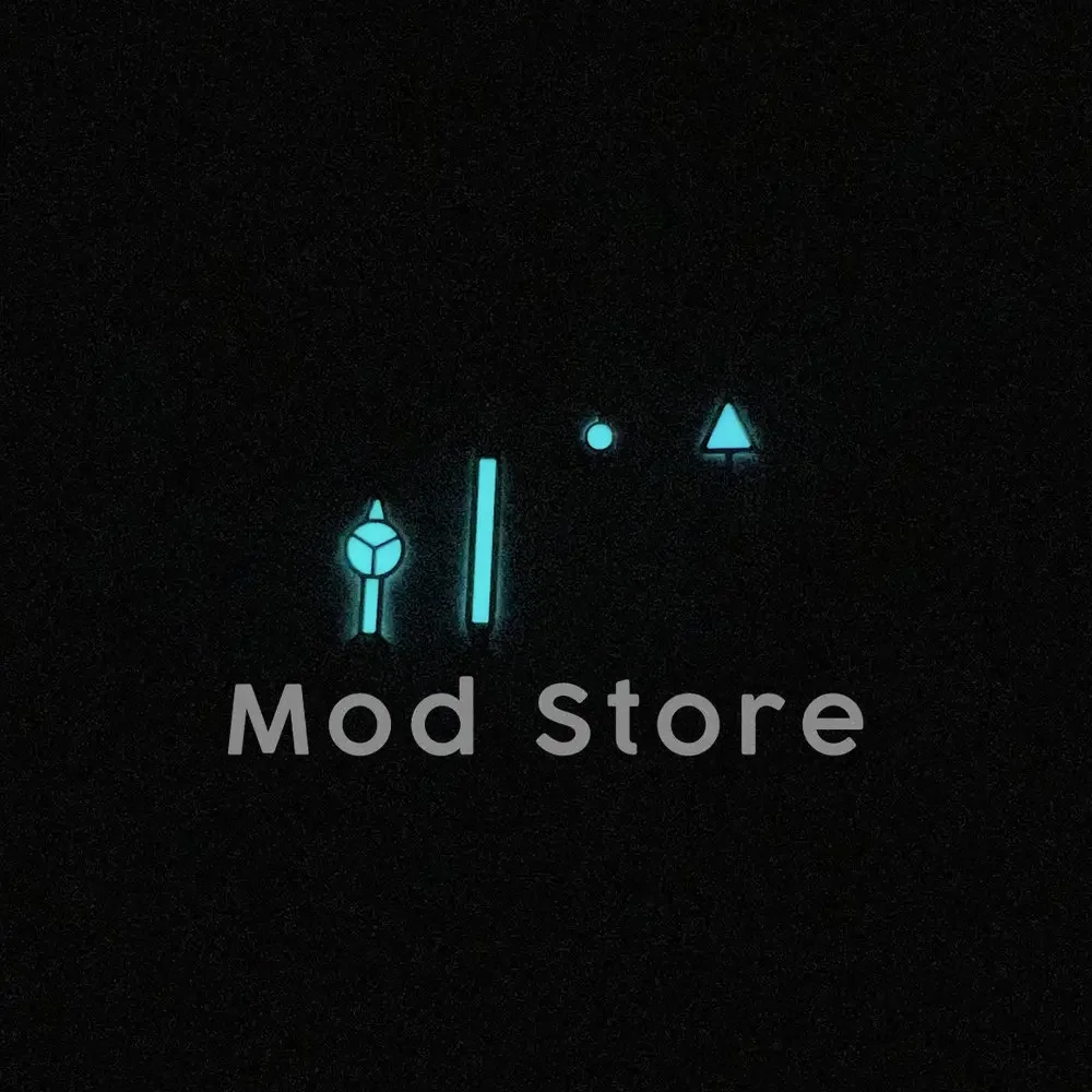 Watch accessories NH34 GMT watch hands set mod NH34A movement SKX SSK Mod BGW9 Lume 4-hand Explorer II 24 hour hand orange blue red green
