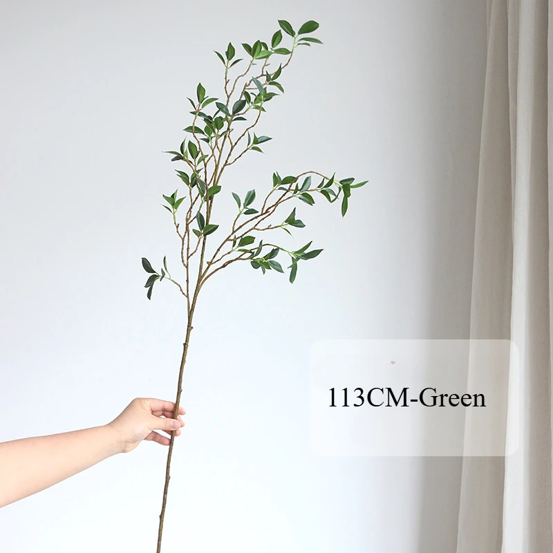 73CM Ficus Blatt Künstliche Pflanze Ficus Zweig Grünes Blatt Heimtextilien Innenmodell Zimmer Blumenarrangement Dekoration – Detail 8