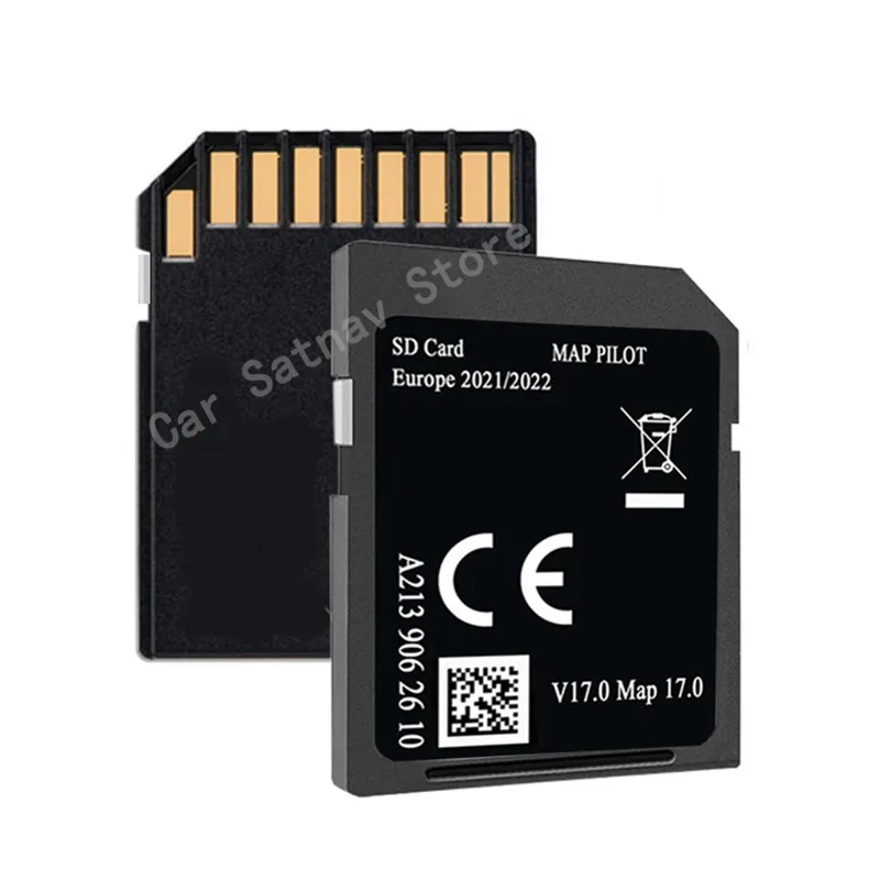 2021 V17 Latest For Mercedes Garmin Map Sat Nav Sd Card (a213) C, E