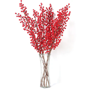 Artificial Red Berry Christmas Bouquet 1