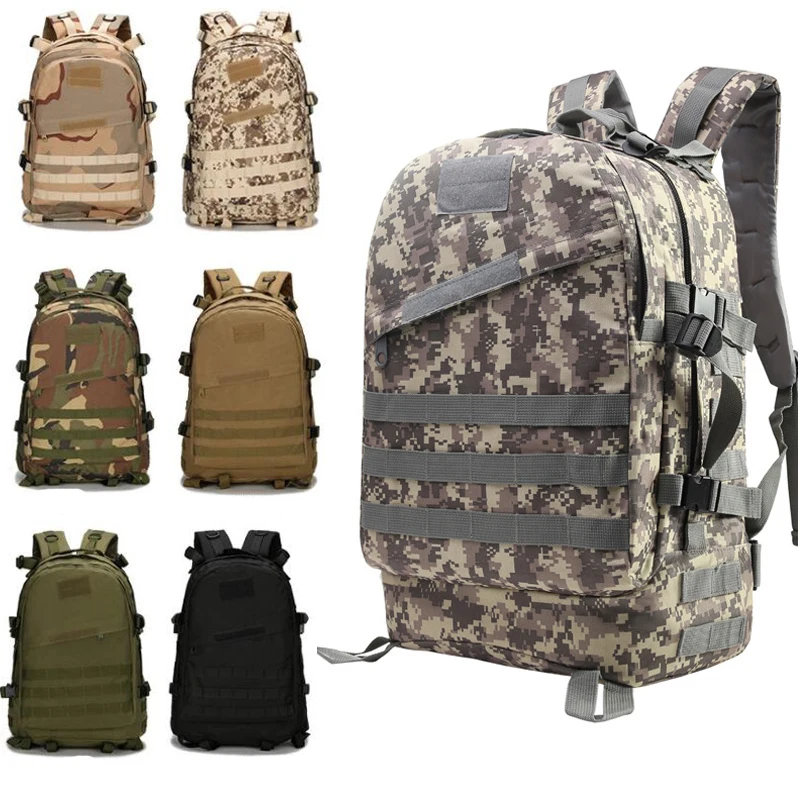 

Military Tactical Backpack Army Molle Assault Bags Outdoor Hiking Trekking Camping Hunting Bag Camo Mochila Large Capacity Bags