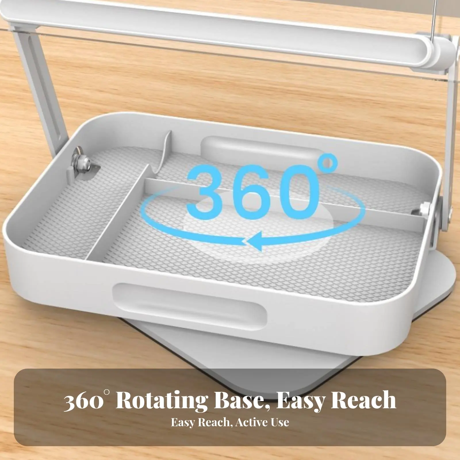 조절 가능한 데스크탑 북레스트 360 °   회전식 받침대 조절 가능한 독서용 이젤 다기능 이랜드 무브 스타일로닉 (독자용)