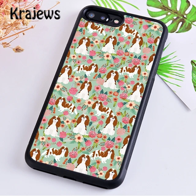 Elegant Cavalier King Charles Spaniel Decorative Phone Case Cover