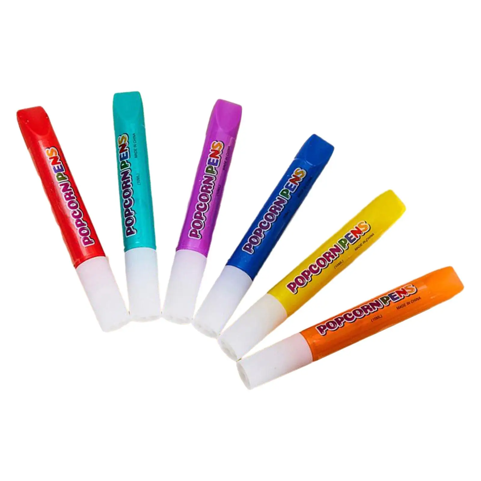 

6x DIY Bubble Popcorn Drawing Pens for DIY Craft Projects Decorating Cards