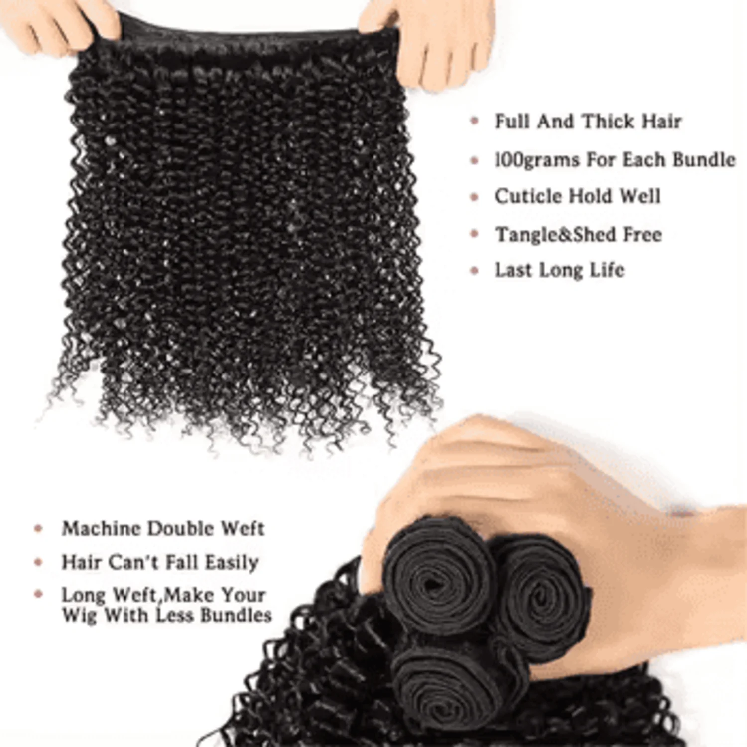 Deep Wave Bundles Human Hair 20 22 24 Inch Water Wave Bundles 10A Brazilian 100% Unprocessed Virgin Human Hair