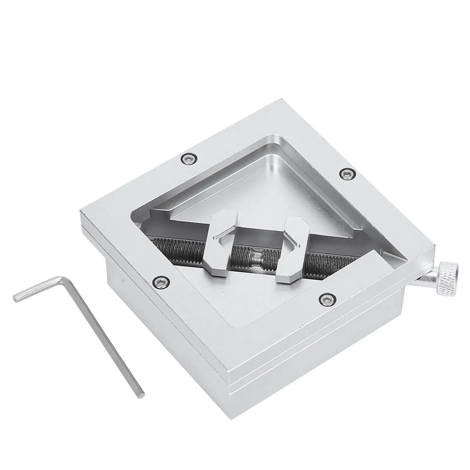 90mm BGA Reballing Station-Universal Aluminum Stencil Solder Kit for Diagonal Rework Manual Tools