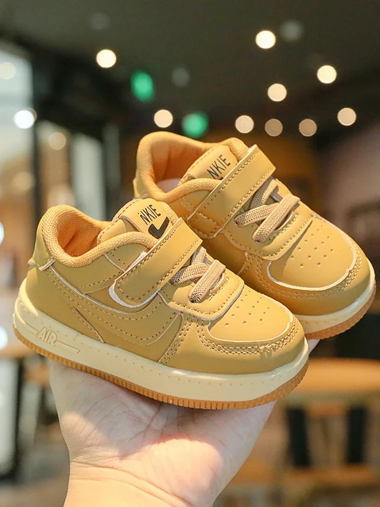 Description Picture 3 of itemChildren's Canvas Kids Shoes Boys Fashion Sneakers Girls Casual Shoes Teen Comfy Bottom Sport Running Shoes Child New Canvas