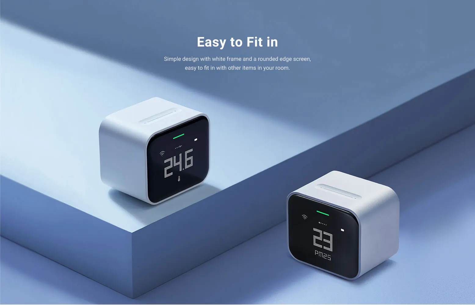 Air Detector Lite CO2 PM2.5 PM10 Temperature Humidity Monitor Touch Screen Work
