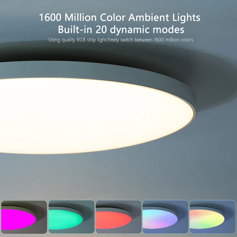 Smart RGB Dimmable LED Ceiling Light (30W/36W) 4