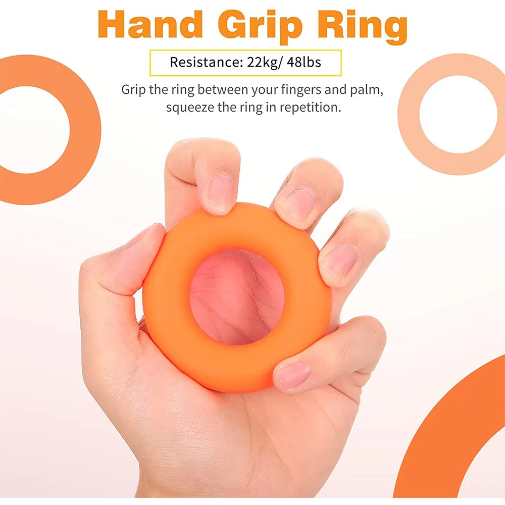 Therapy Kit Finger Exercisers and Hand Strengtheners Grip Dexterity Supports Injury and Recovery Stress Relief Kids Adults