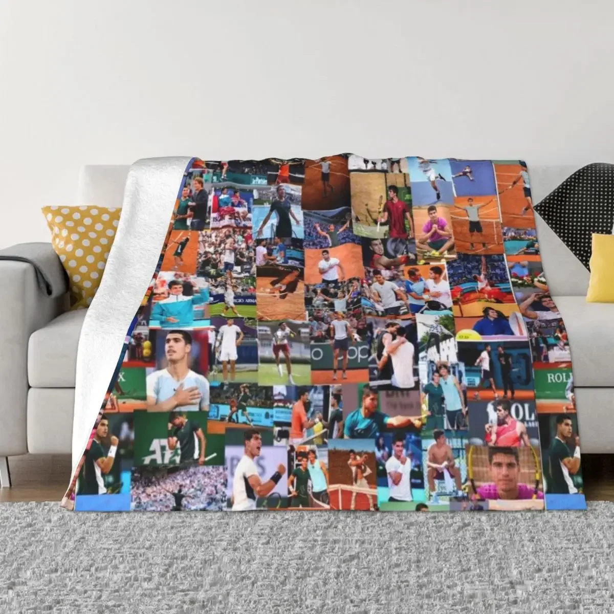 

Carlos Alcaraz number one Throw Blanket Hairys decorative warm for winter Blankets