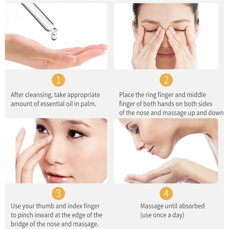 10Ml Beauty Nose Liquid Rubbing Nose Essential Oil Nasal Care Thin