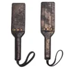 23CM Cow Leather Double-Layers Genuine Leather Paddle,,Deluxe Riding Crop Leather Horsewhip 5
