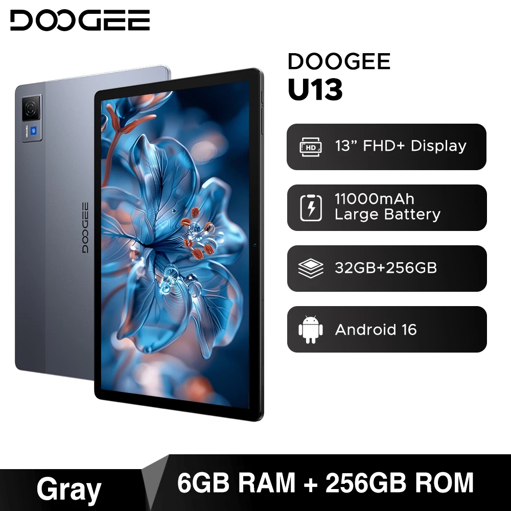 DOOGEE U13セット版 楽天市場】GeminiAI Android16タブレット DOOGEE U13セット版 13インチ