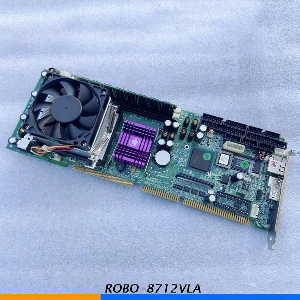 

Hot Industrial Control Motherboard With Memory And Fan ROBO-8712VLA BIOS R1.00