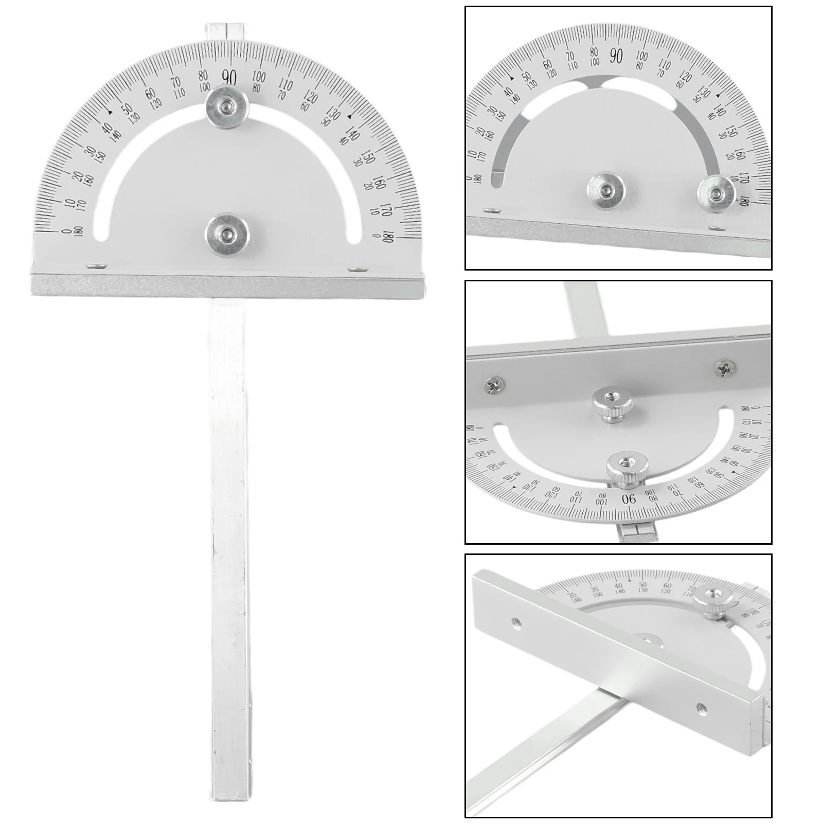 

1 Pc Angle Ruler Mini Table Saw Circular Router Miter Gauge DIY T-slot Design Woodworking Machines Angle Ruler Measuring Tools