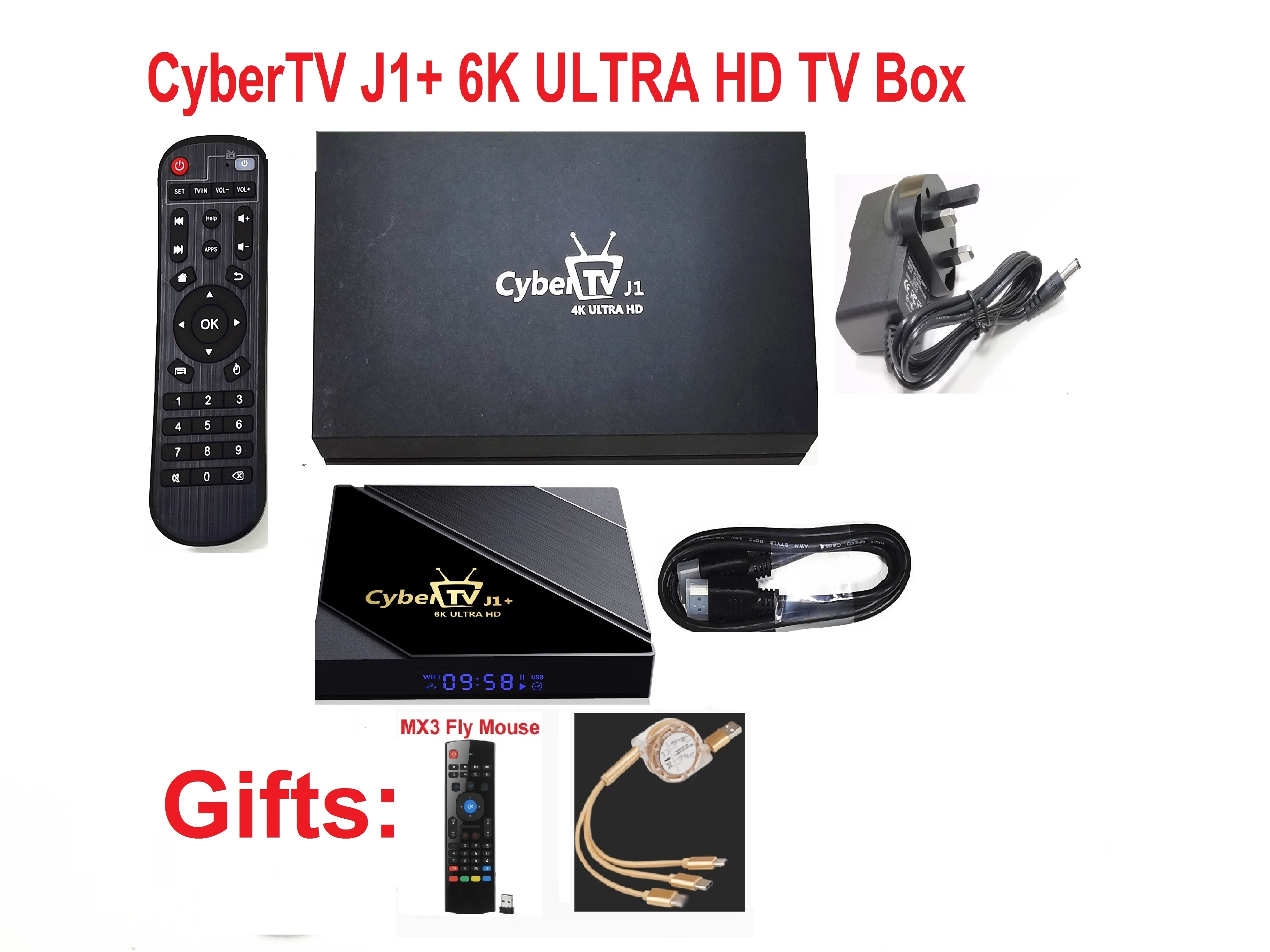 Cybertv J1 Plus 6k Tv Box Turbo Tvs Box Smart Box Hot In Hk Tw Singapore Malaysia Korea Japan Pk Evpad 6s 6p Evbox Set Top Box Aliexpress