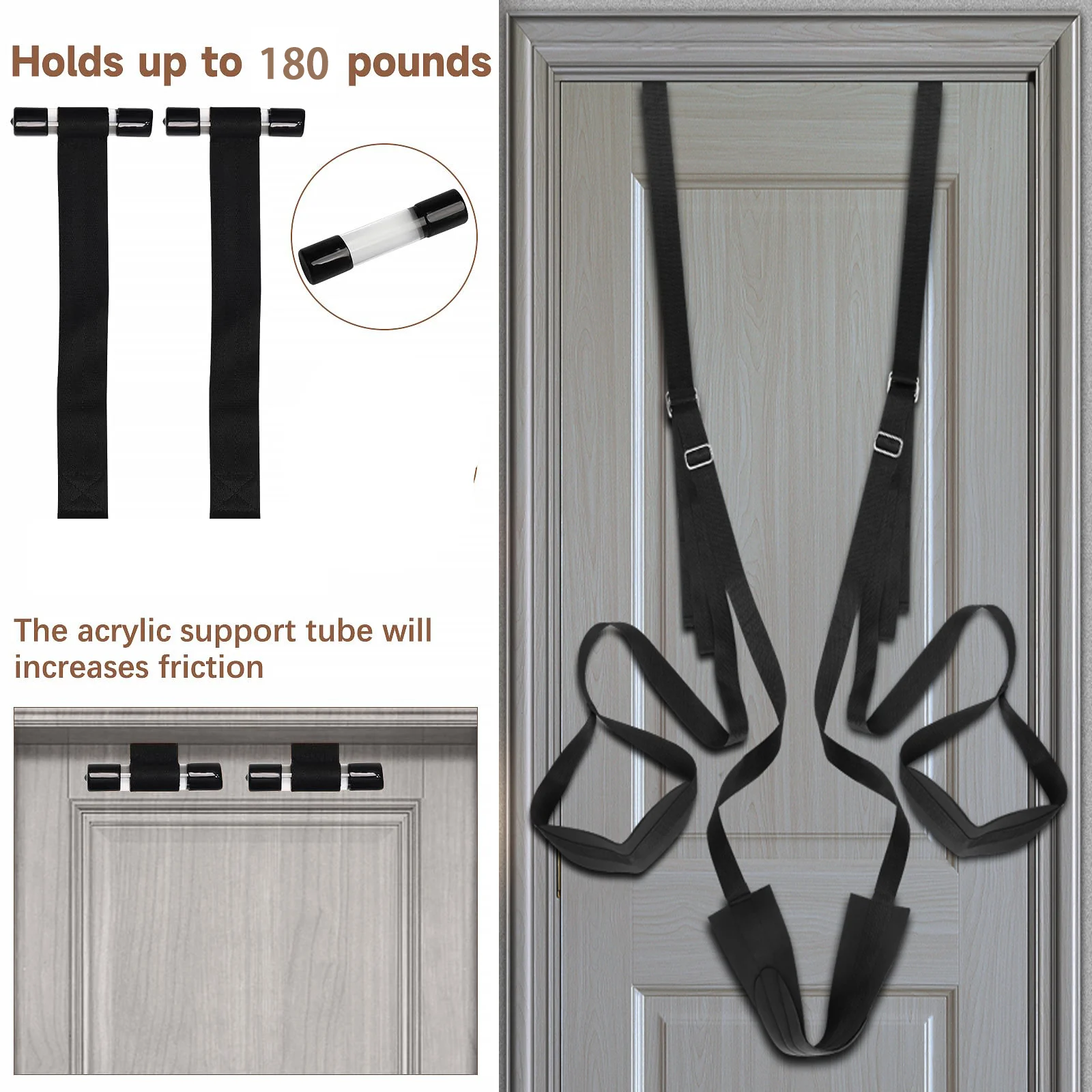 Hanging Sex Door Swing BDSM Sex Toys for Couples Fetish SM Bondage Restraints Adults Games Furniture Swings Over The Door sex toys sex swings