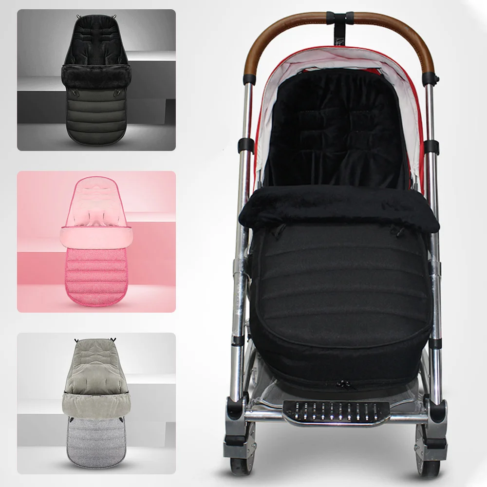 

Baby Stroller Sleeping Bag Newborn Windproof Cushion Footmuff Pram Sleepsacks Infant Winter cart Sleep Sack Car Bags For Babies